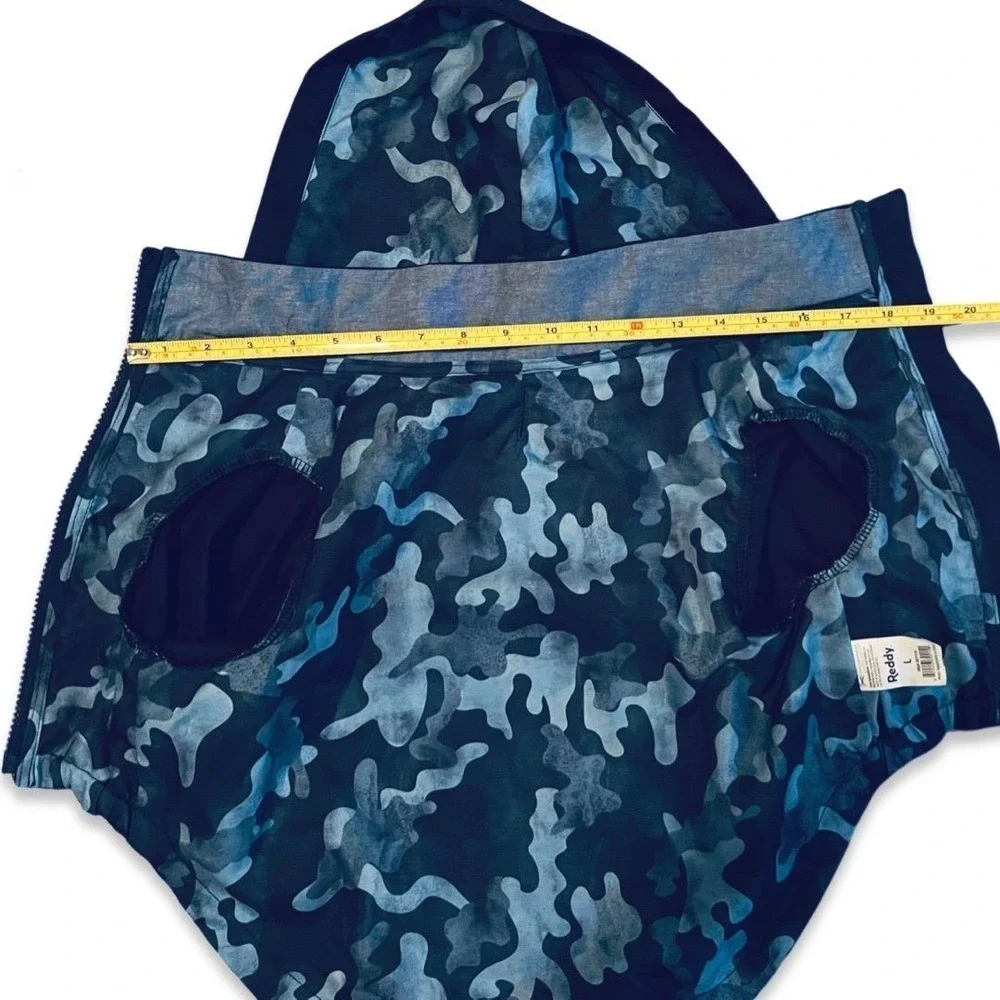 Dog Clothes Lot: Hooded Coat, Jersey‎ Shirt, & Safety Vest Bundle Dog Rain Coat
